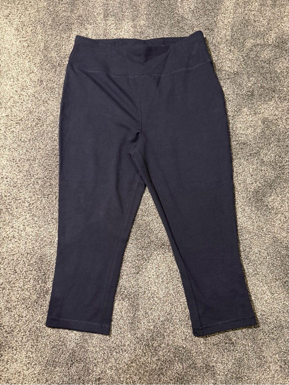 Talbots Navy Legging Capri F-8